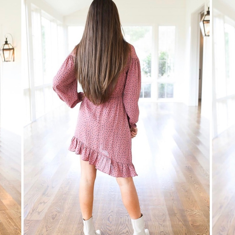 Asymmetrical Ruffle Dress! - Picture 3 of 4